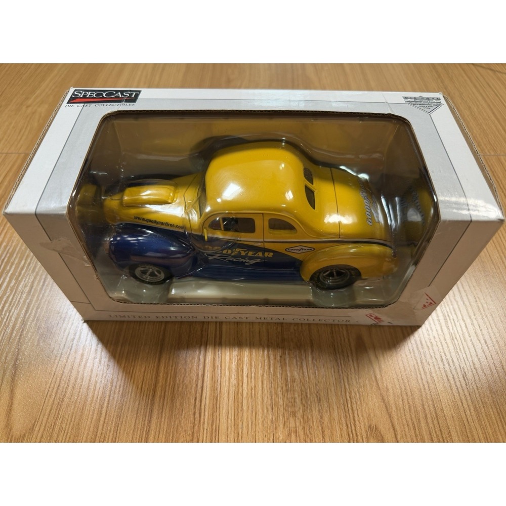 SpecCast Goodyear Racing '40 Ford Street Rod Diecast 1/25 Scale Limited Edition